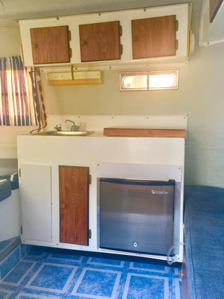 Illustration for article titled I Just Bought A Tiny 40-Year-Old Travel Trailer And I'm Going To Live In It